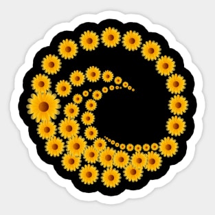 Little Aesthetic Sunflower Sticker